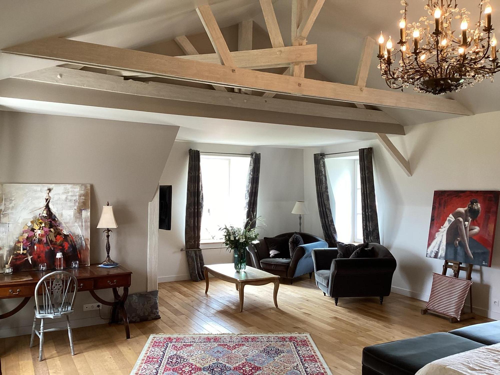 Au Chateau La Lucerne-dʼOutremer Buitenkant foto